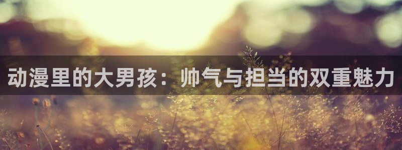 omofun动漫免费观看官网：动漫里的大男孩：帅气与担当的双重魅力
